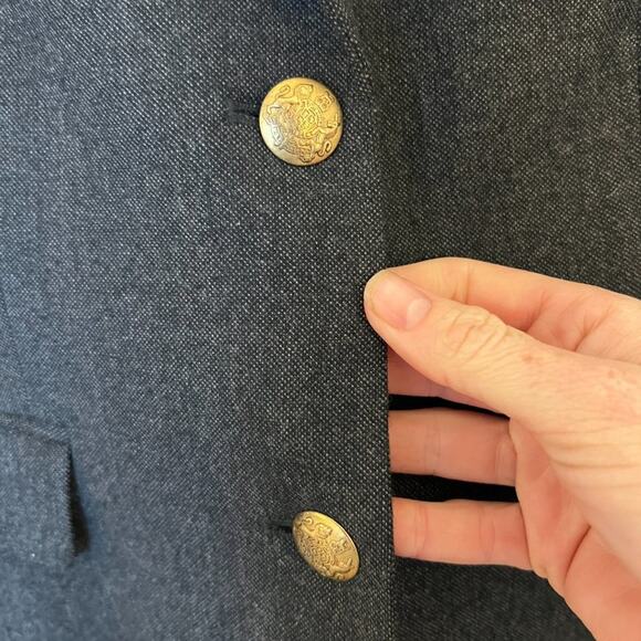J. Crew Schoolboy Blazer Dark Grey Size 4 - Picture 8 of 8